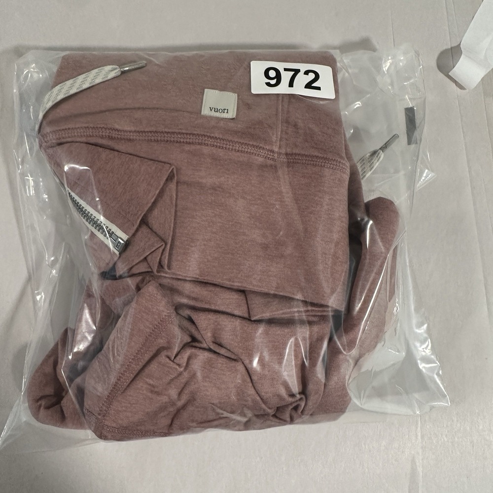Vuori Zip-Up Halo Performance Hoodie 2.0 Womens Size XL Mauve Pink - Picture 10 of 10